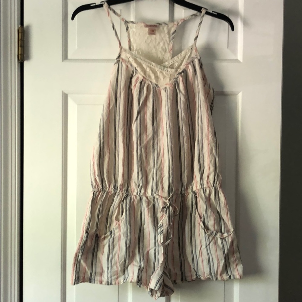 Mossimo striped romper